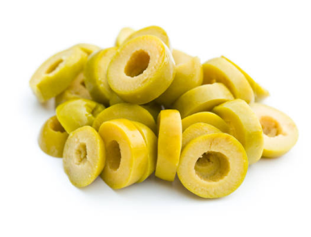 OLIVE VERT RONDELLE (KG) - زيتون أخضر شرائح