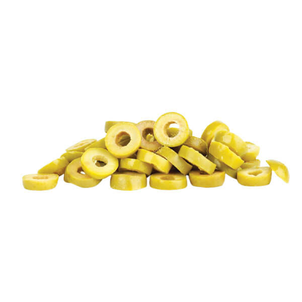 OLIVE VERT SLICE (KG) - زيتون أخضر مقطع